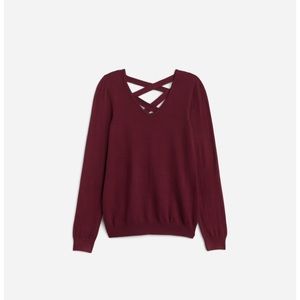 Light weight sweater, Burgundy